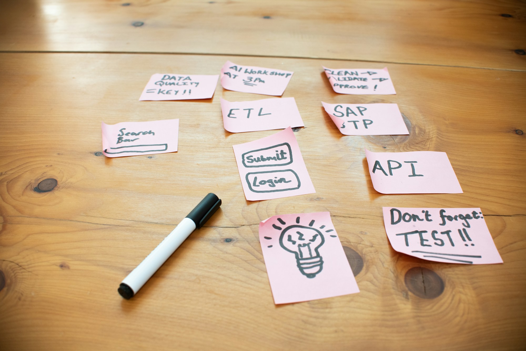 Workflow planning notes for APIs, ETL and integrations